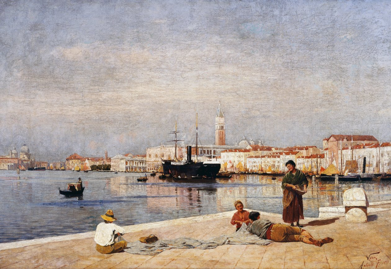 Venedig av Antonio Varni