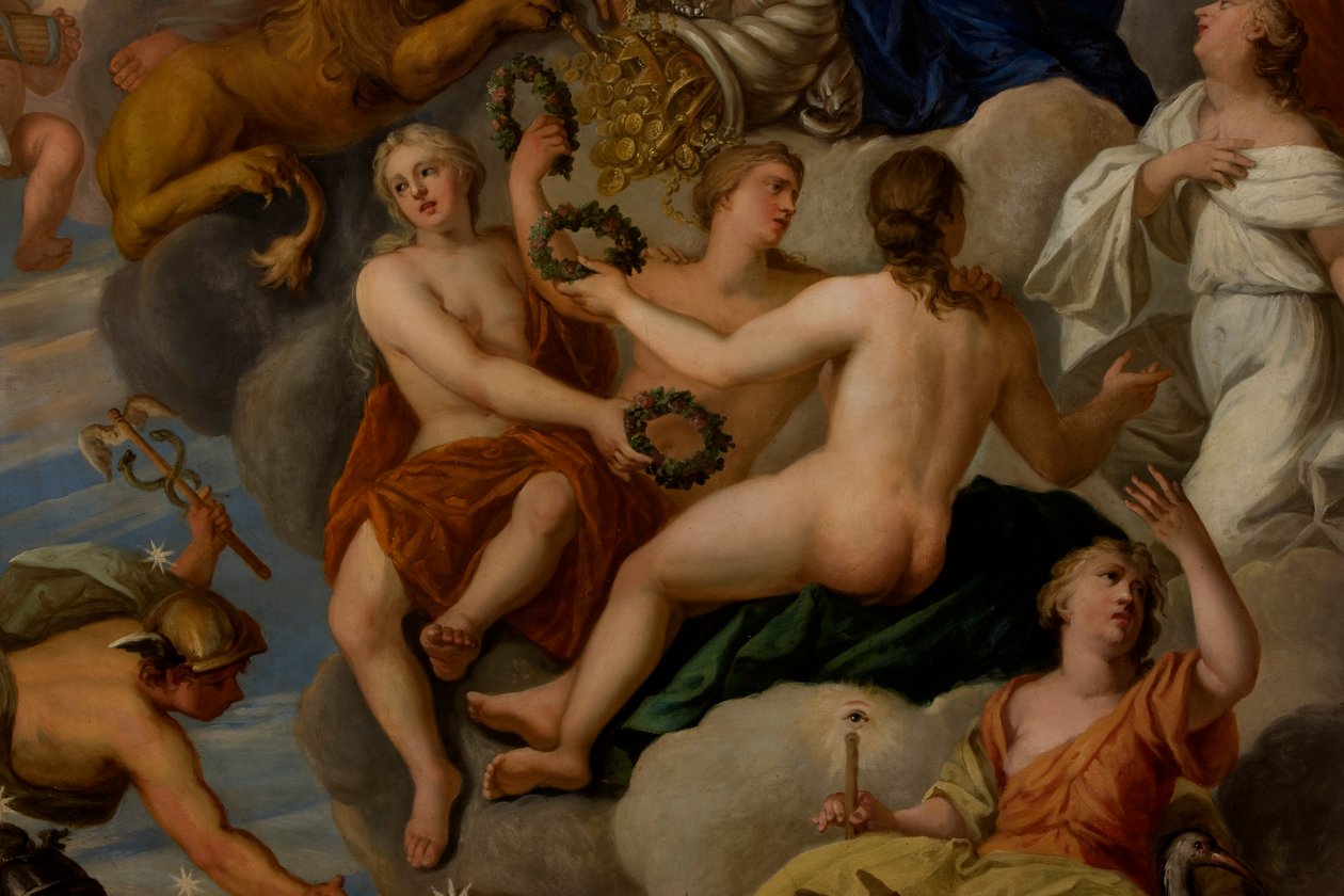 The Three Graces, detalj från The Queen