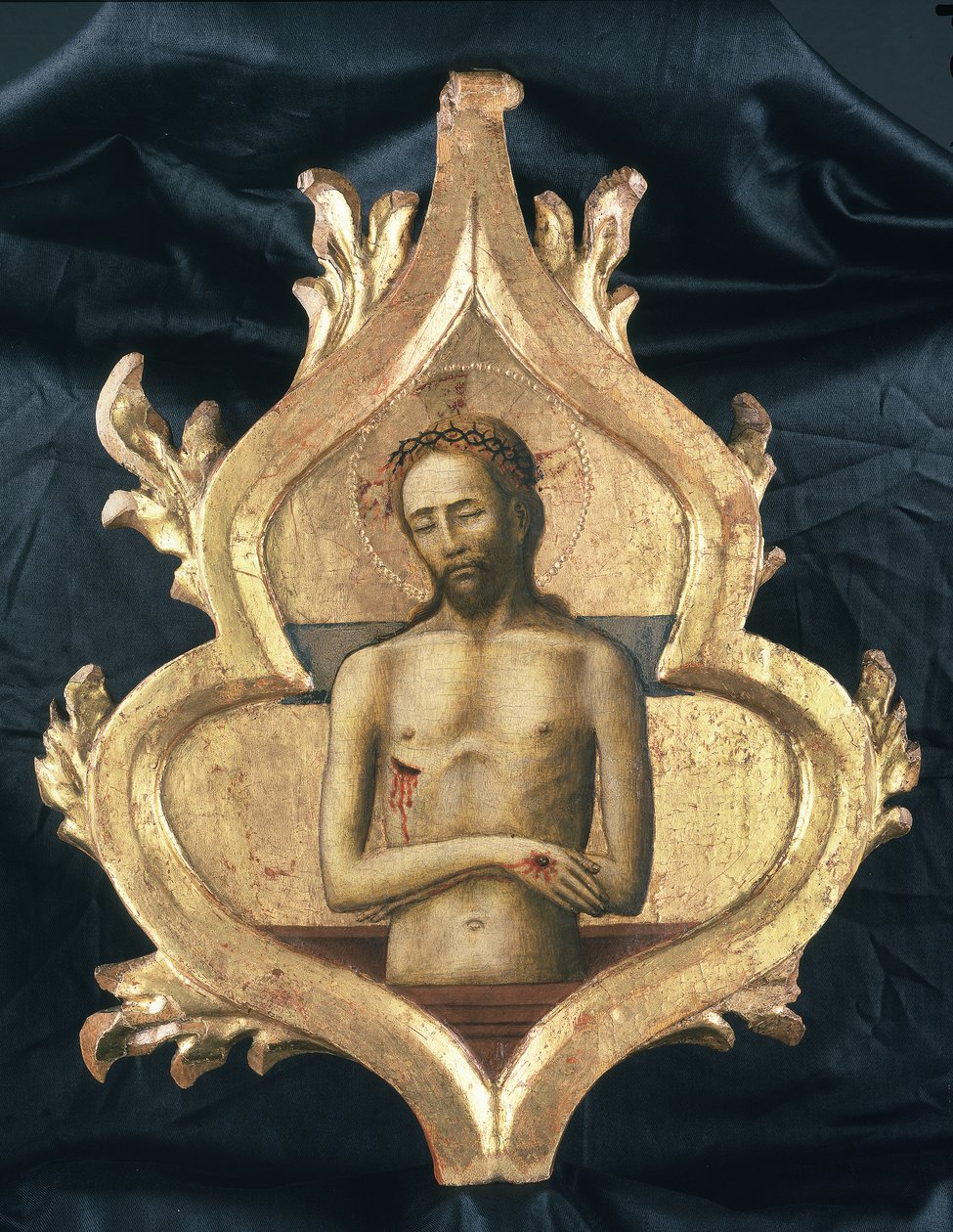 Död Kristus (pieta) av Antonio Vivarini