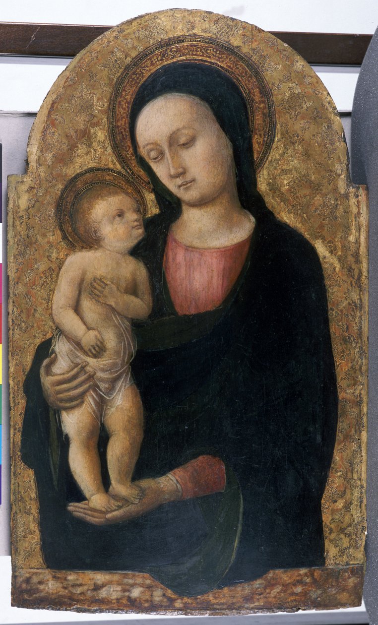 Madonna och barn, ca 145060 (tempera på trä) av Antonio Vivarini