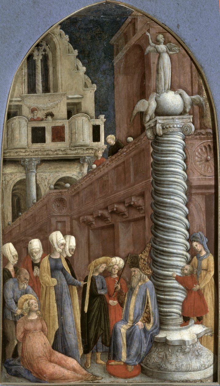 Martyrium av St. Lucy av Antonio Vivarini