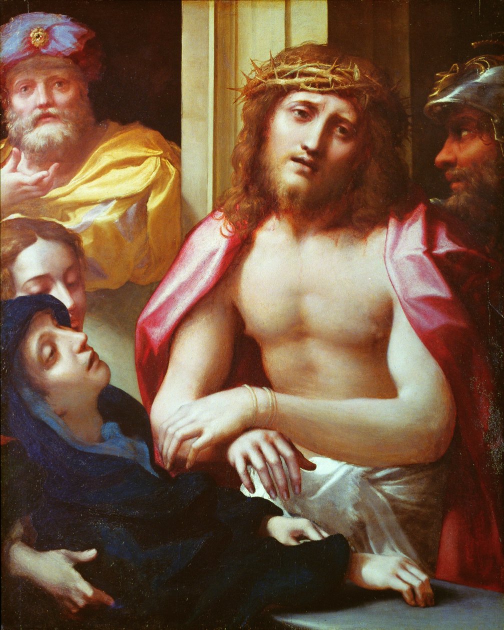 Kristus presenterad för folket (Ecce Homo) av Antonio da Correggio