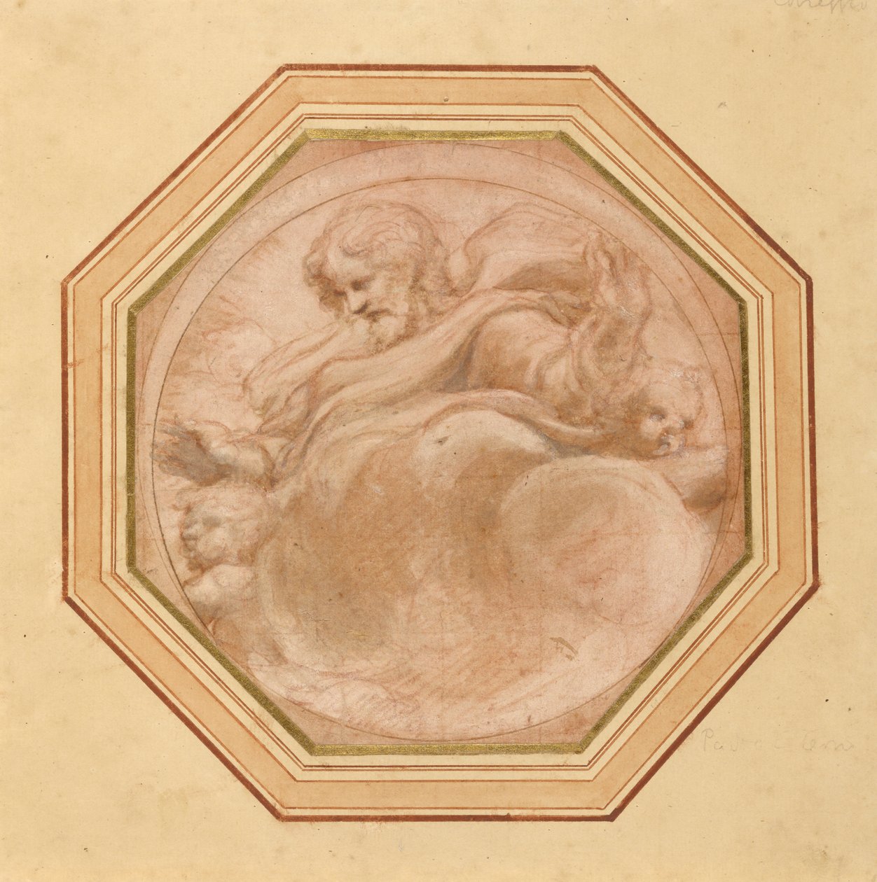 Correggio - Kristus i härlighet, 87.GB.90 av Antonio da Correggio