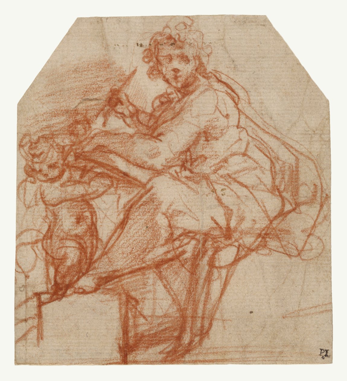 Correggio - Sankt Matteus, 91.GB.4 av Antonio da Correggio