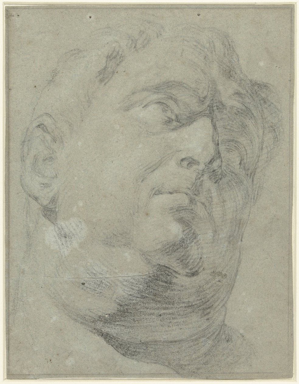 Antik romersk marmorbyst av Presunto Vitellio av Antonio da Cremona