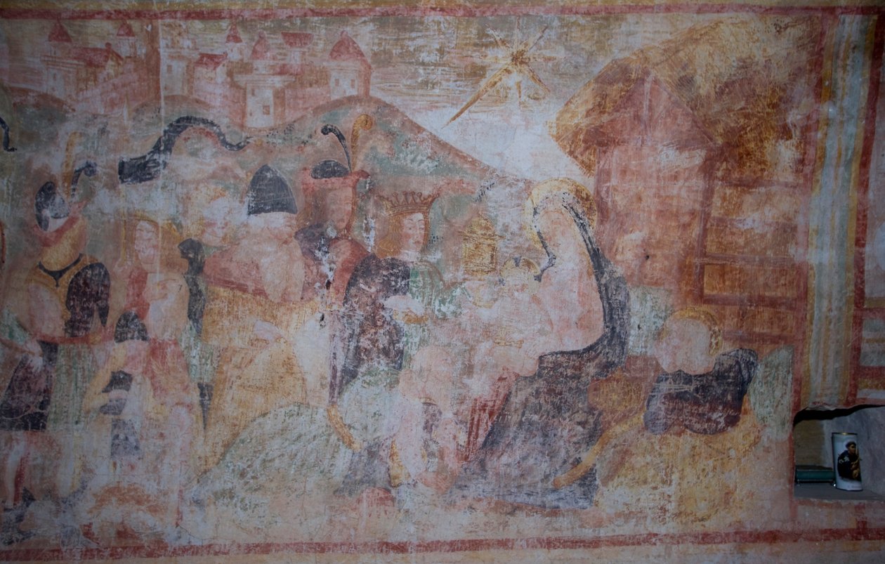 Tillbedjan av Magi av Antonio da Padova