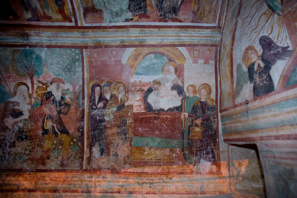 Presentationen av Jesus i templet av Antonio da Padova