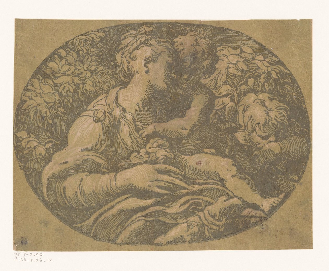 Maria med barnet och Johannes Döparen Maria med rosen av Antonio da Trento