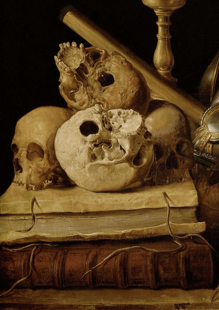 Allegori över fåfänglighet av Antonio de Pereda