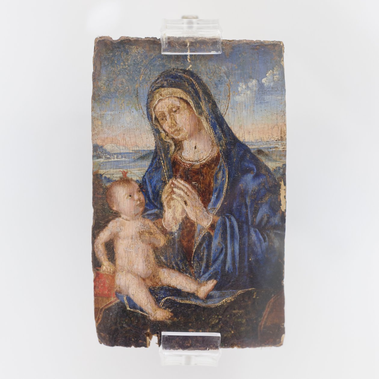 Madonna med barn, Antonello de Saliba (målning) av Antonio de Saliba