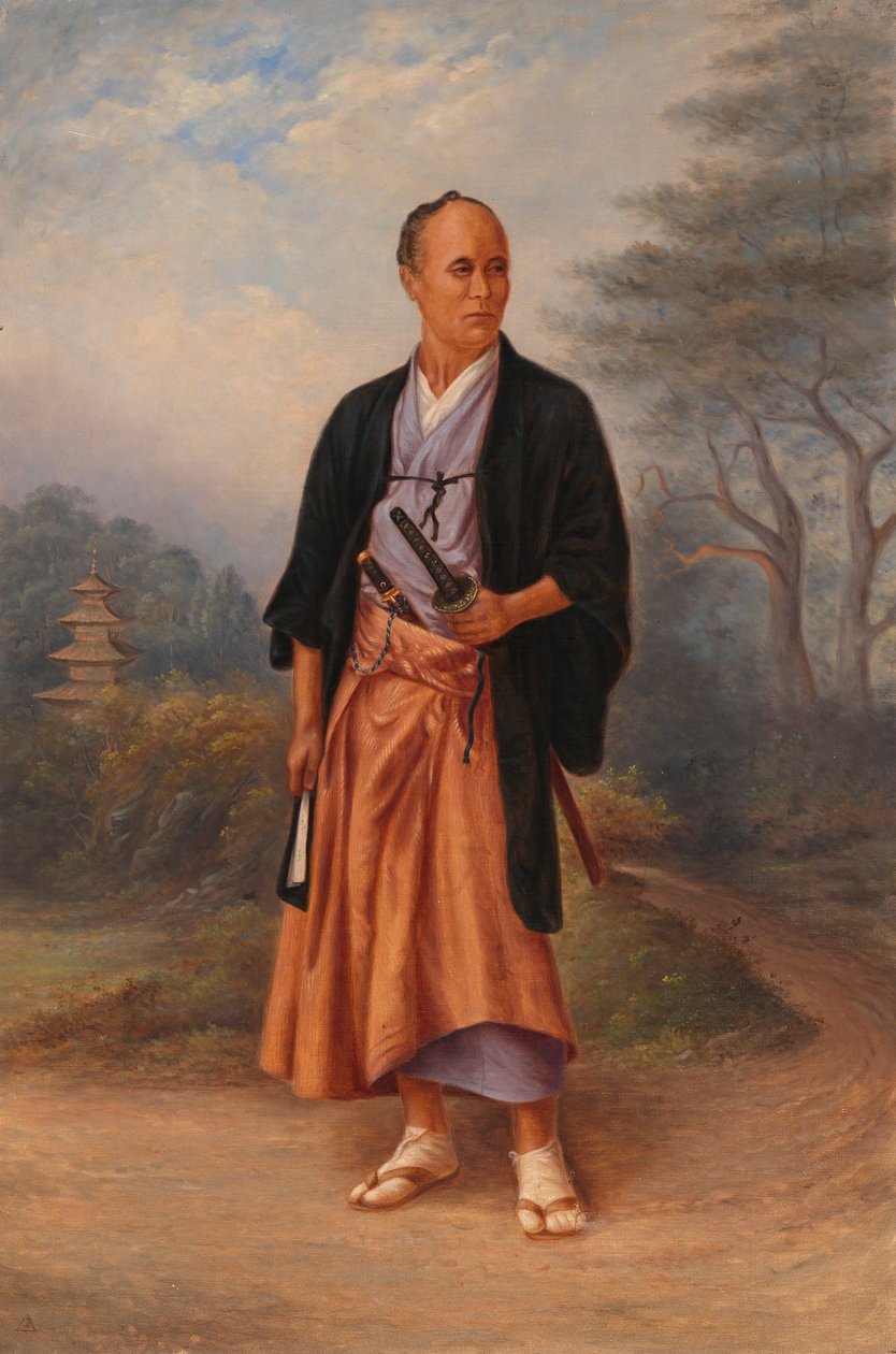Japansk man av Antonion Zeno Shindler
