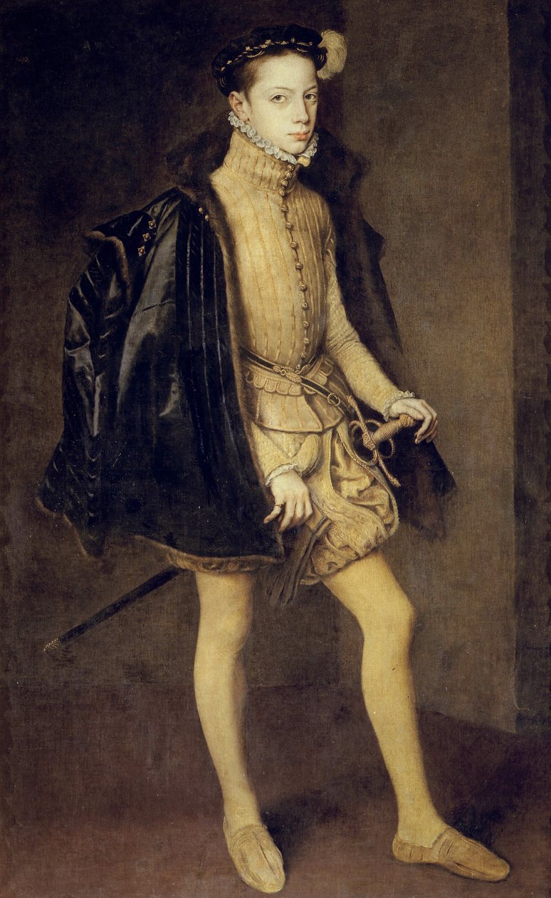 Porträtt av Alessandro Farnese 15451592, hertig av Parma, 1557 av Antonis Mor