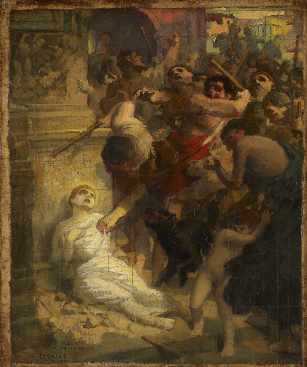 The Martyrdom of Saint Tarcisius av Antony Troncet