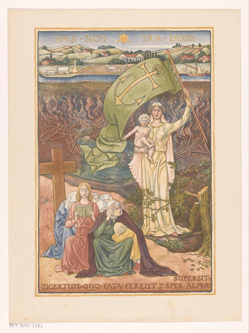 Transvaal bild (originaltitel) av Antoon Derkinderen