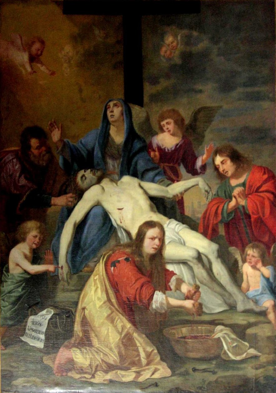 Klagovisan över den döde Kristus



















" av Antoon van den Heuvel