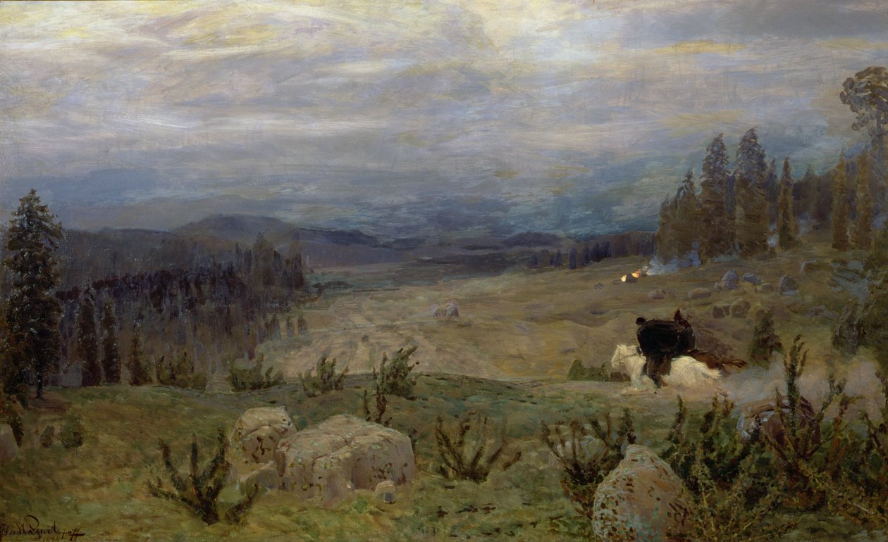 Sibirien, 1894 av Apollinari Mikhailovich Vasnetsov