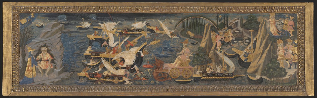 Aeneas skeppsbrott av Apollonio di Giovanni