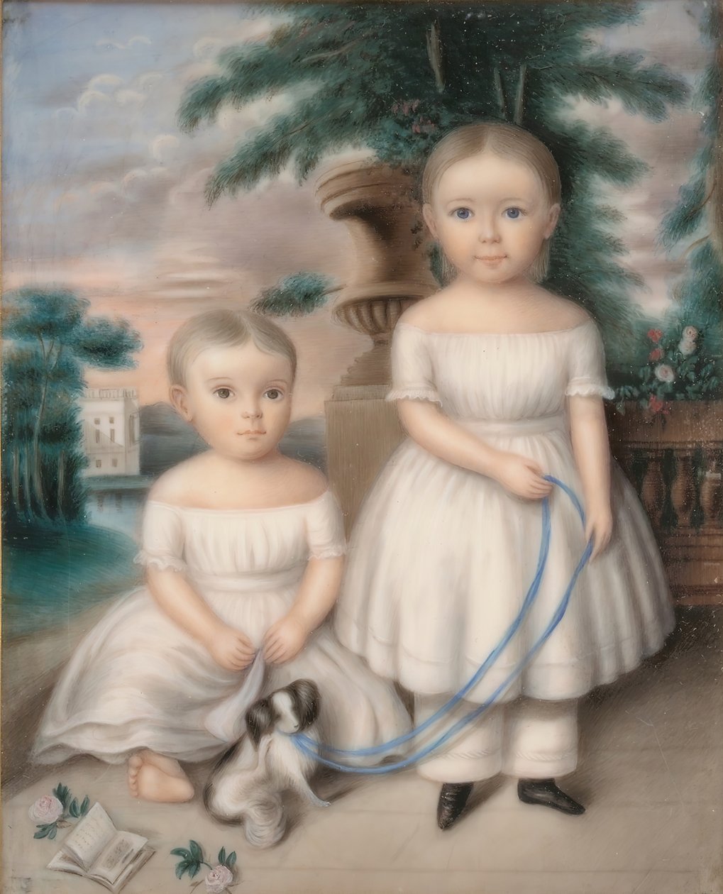 Watson Van Benthuysen II och Thomas Van Benthuysen, ca 1837. DELETE-Duplicate av Aramenta Dianthe Vail