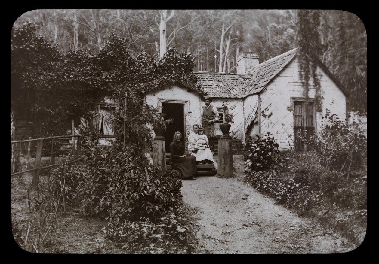 Skogstugan, Ferntree Gully av Archibald James Campbell