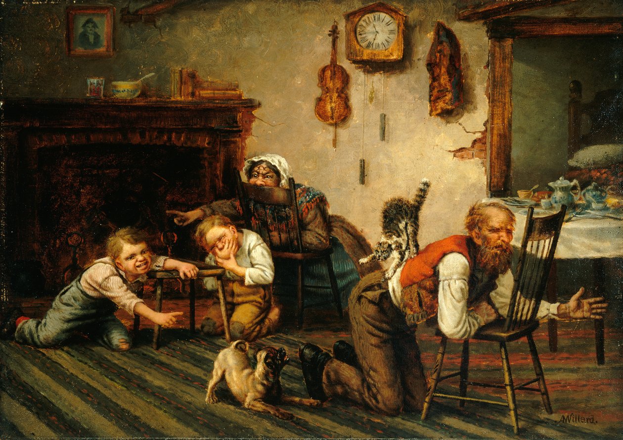 Diakon Jones erfarenhet, 1863-83 av Archibald Willard