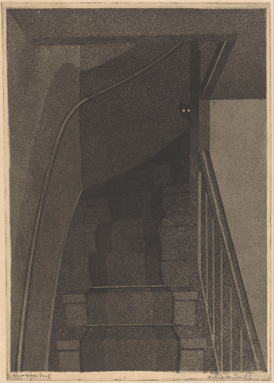 Trap (originaltitel på objekt) av Arend Hendriks (signed by artist)