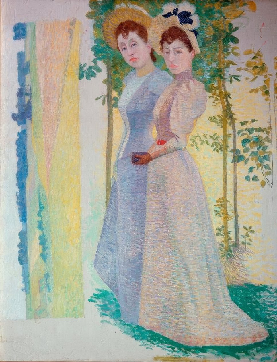 A.Maillol, Två kvinnor i ett landskap av Aristide Maillol