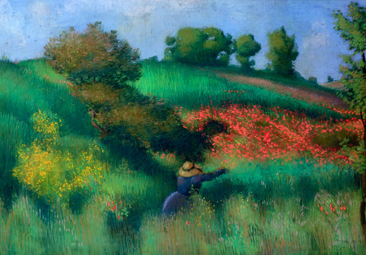 Blommande landskap av Aristide Maillol