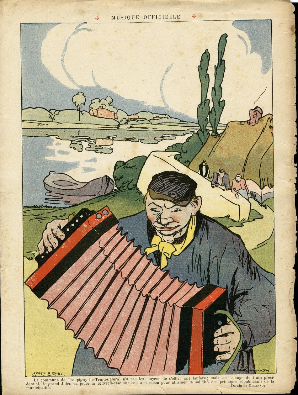 Illustration av Aristide Delannoy (1874-1911) i Le Rire av Aristide Delannoy