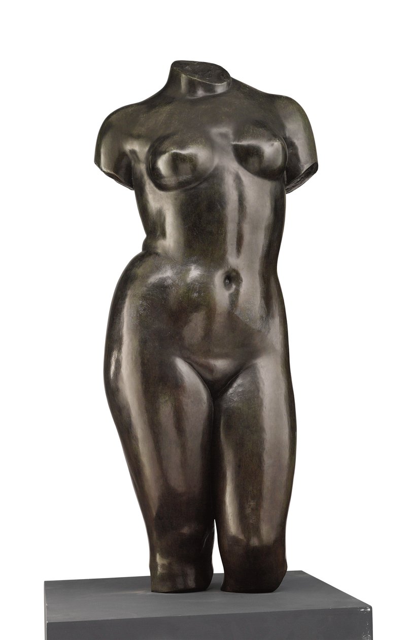 Venus torso (framifrån) av Aristide Maillol