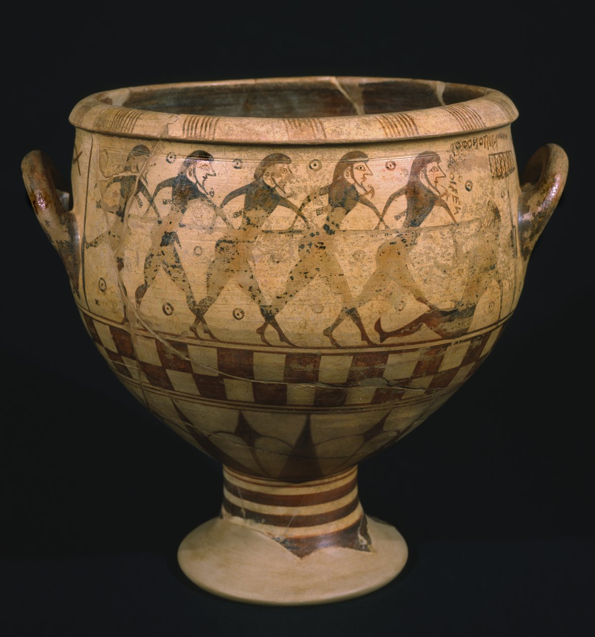 Krater med Odysseus förblindande Polyphemus (keramik) av Aristonothos