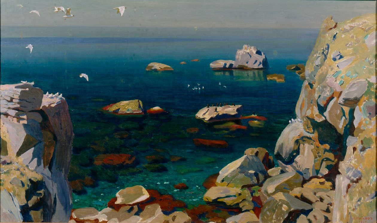 Lugn, 1917 av Arkadij Aleksandrovic Rylov