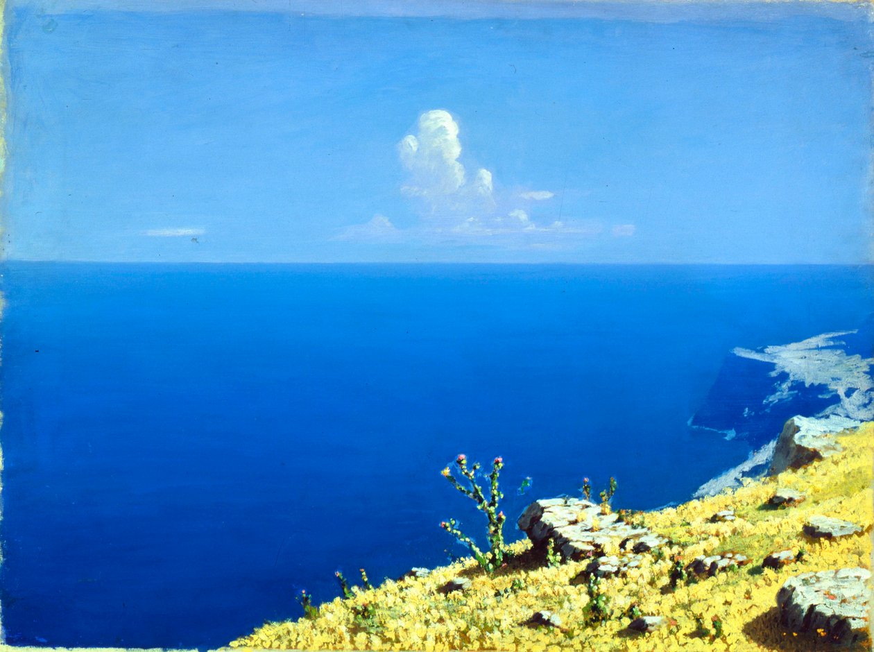 Havet vid Krim, c1860-1900 av Arkhip Ivanovich Kuindzhi