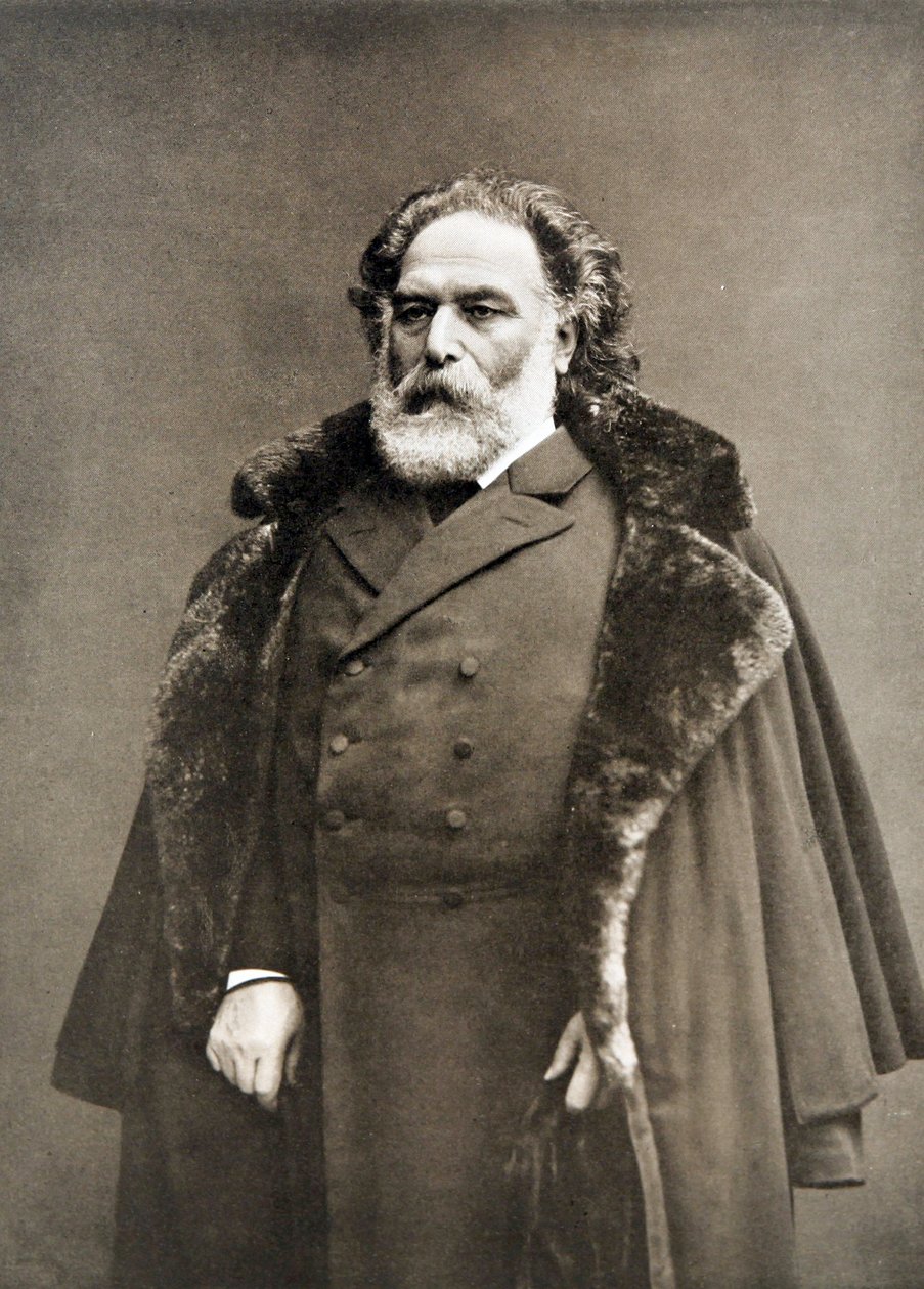 Archip Quindji - Porträtt av konstnären Archip Quindji (1841-1910) av Anonymous av Arkip Ivanovic Kuindzi