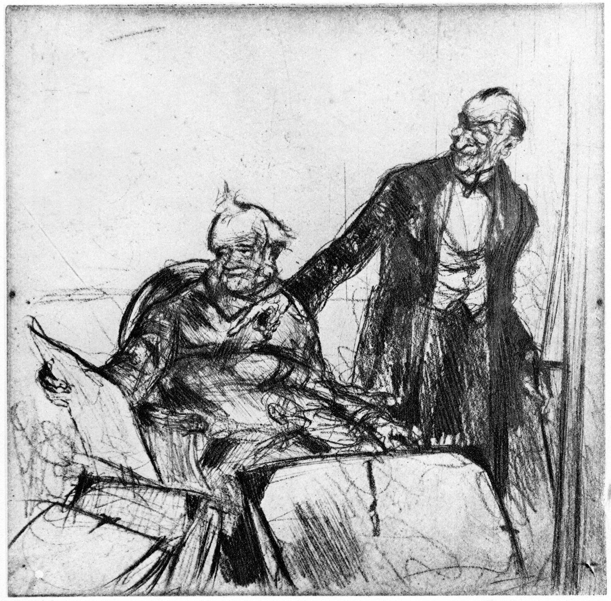 Samlaren, c1900-1935 1924 av Armand Coussens