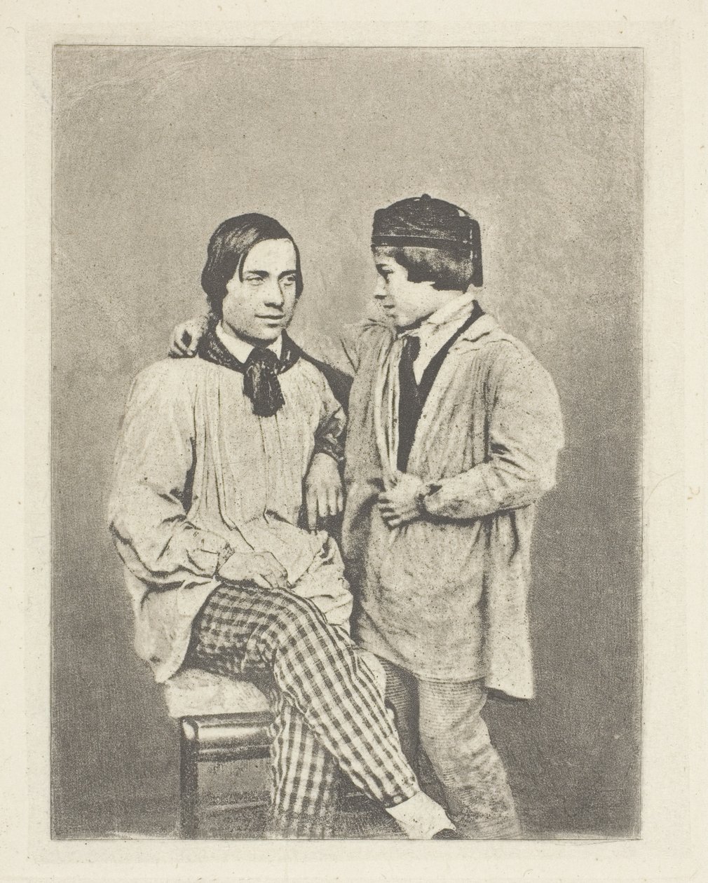 Bondefadern och hans son av Armand Hippolyte Louis Fizeau