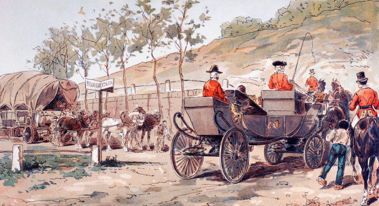 Gari la Kifalme la Leopold I wa Ubelgiji mnamo 1830, 1886 swed. av Armand Jean Heins