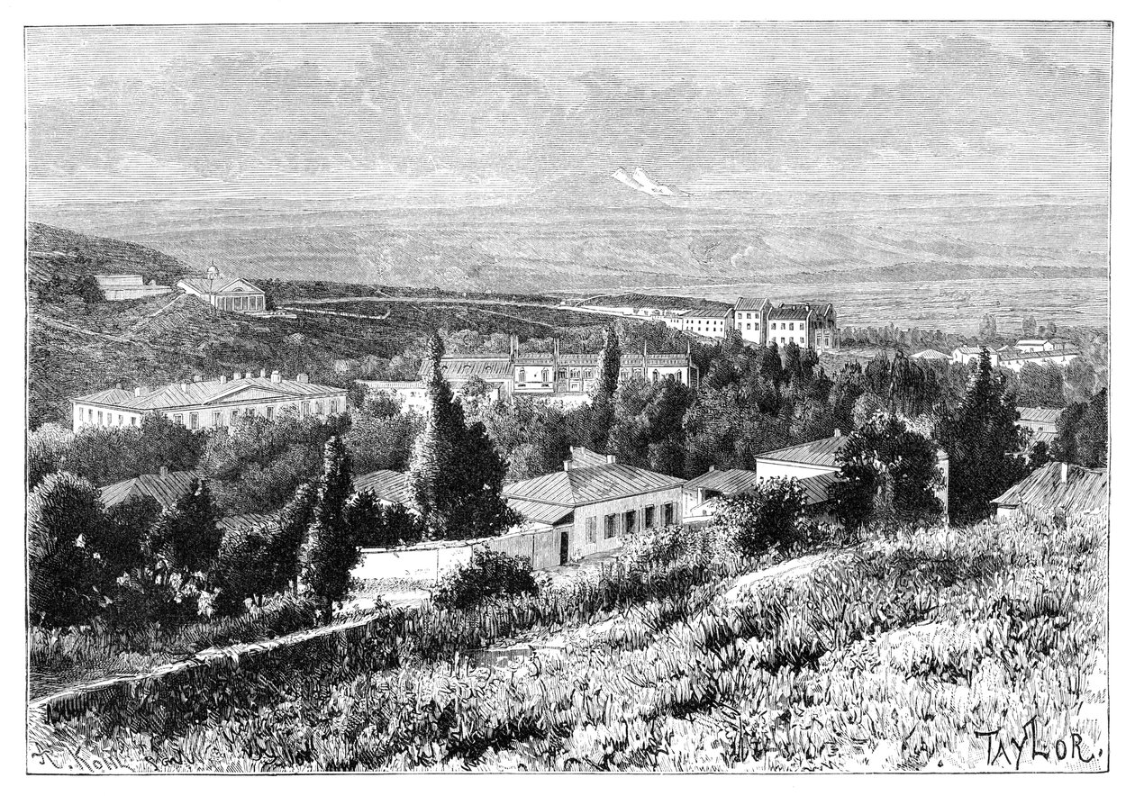 Pyatigorsk, Ryssland, 1895. av Armand Kohl