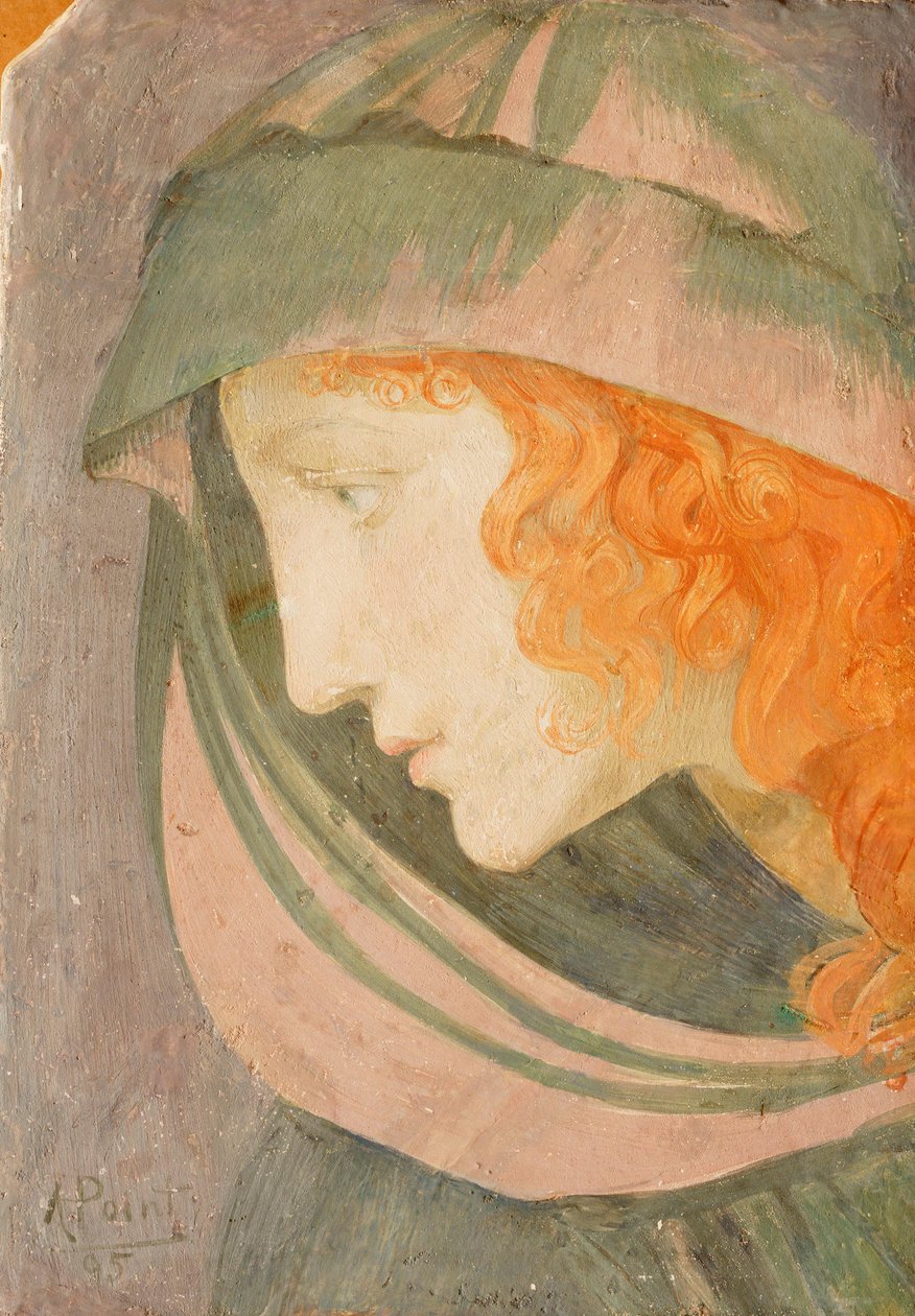 En musa, 1895 av Armand Point