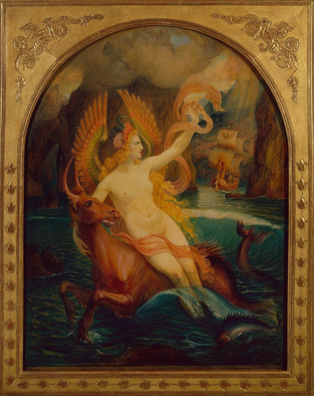 The Siren, ca 1897 (olja på duk) av Armand Point