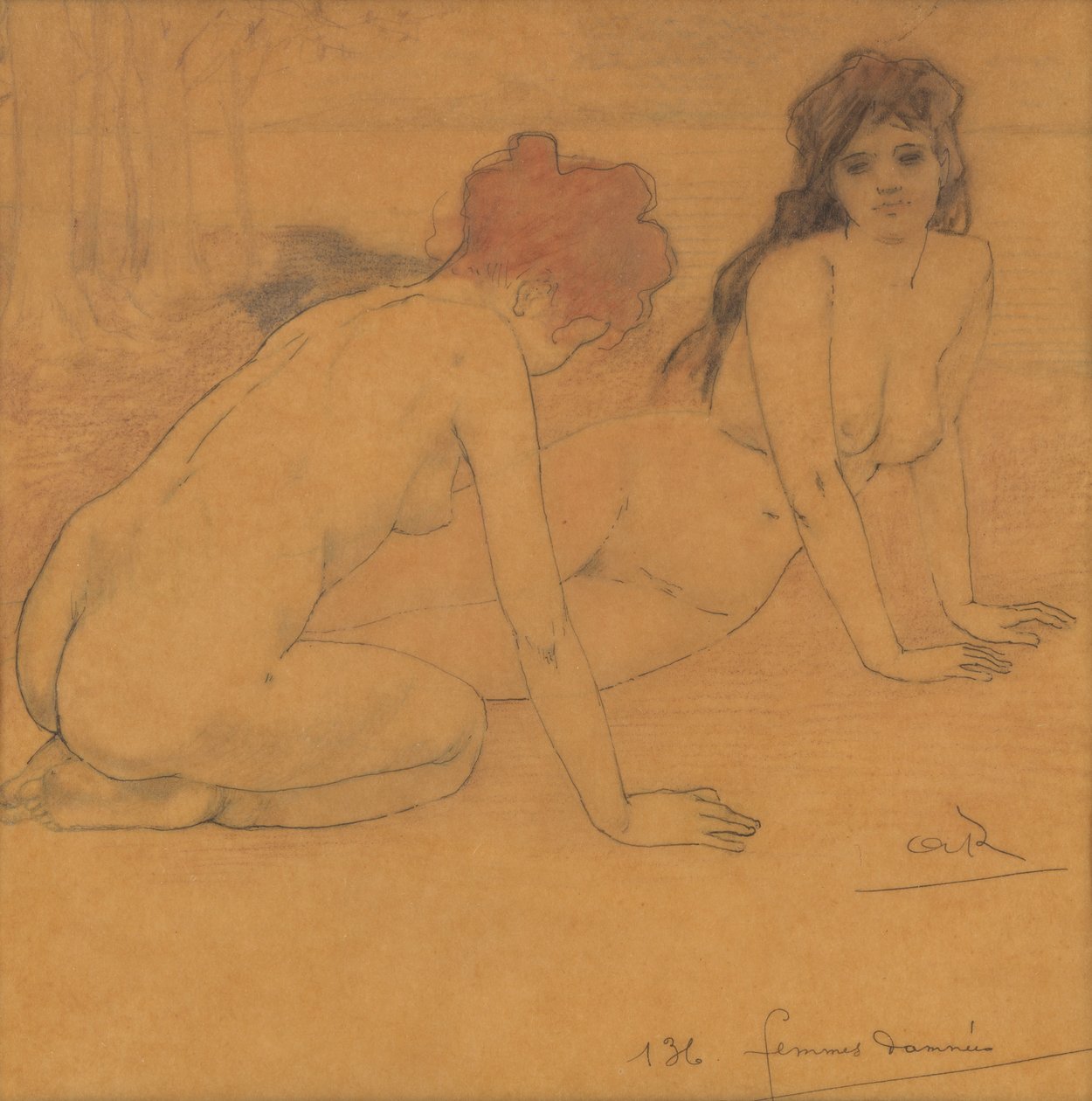 Fördömda kvinnor Fördömda kvinnor, 1899. av Armand Rassenfosse