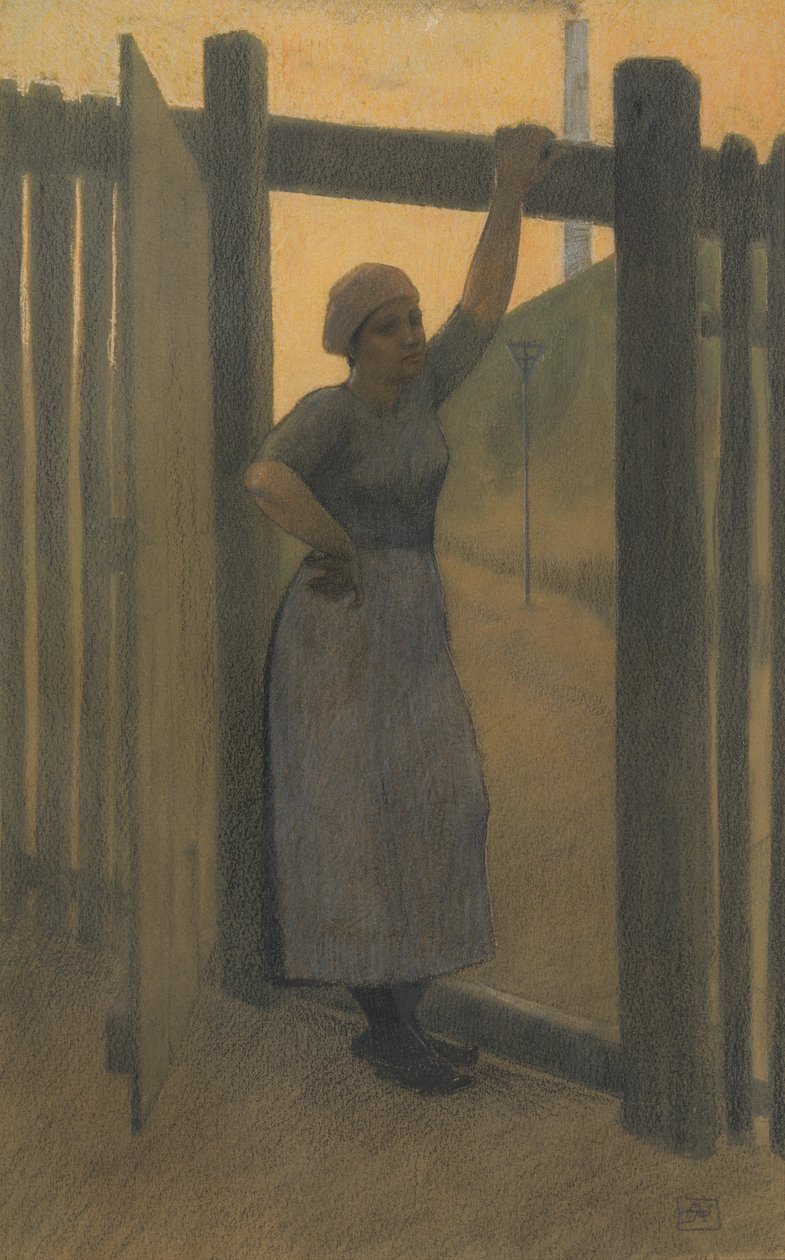 Hiercheuse. av Armand Rassenfosse