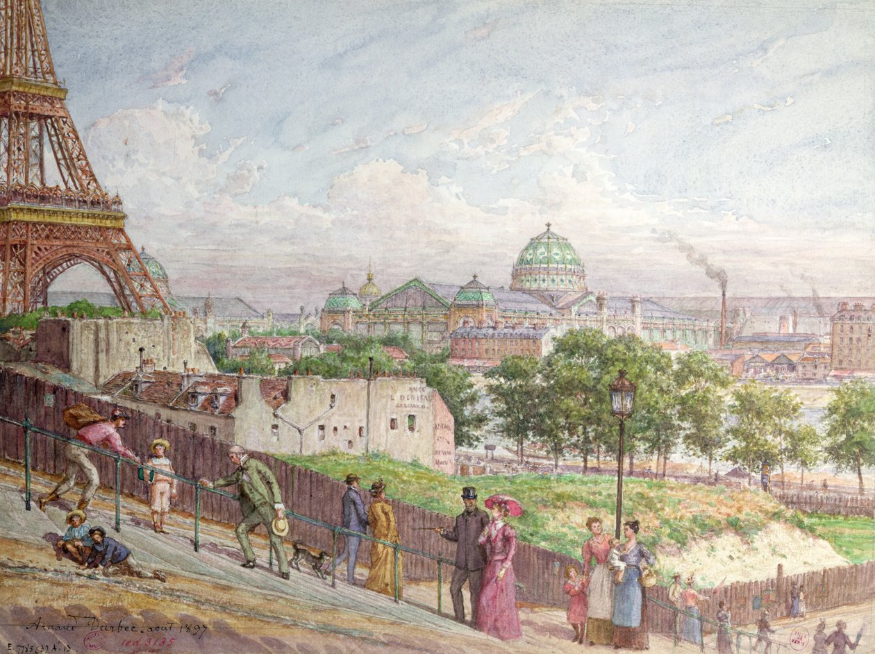 Trapporna vid rue Alboni, 1897 av Arnaud Durbec