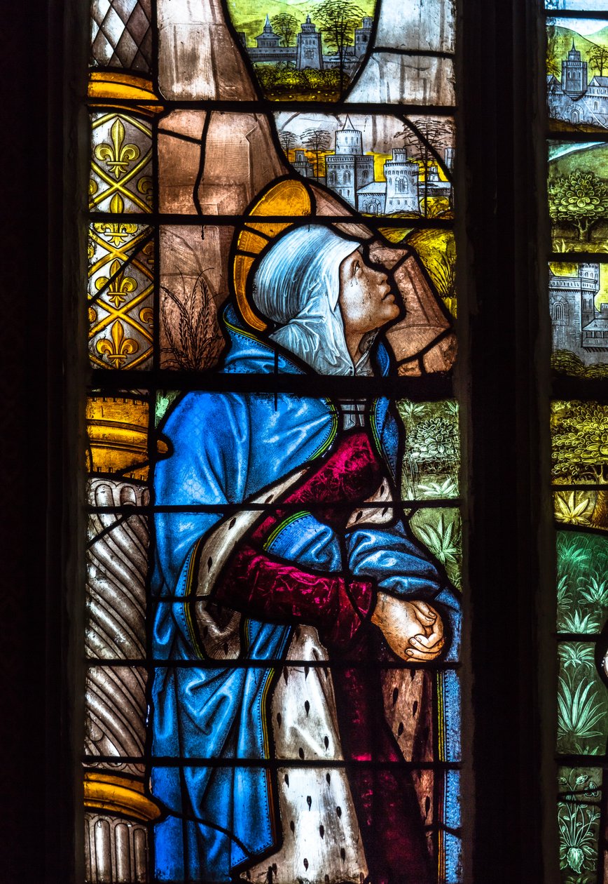 Sainte-Marie-katedralen, Auch, Gers, 2018 (glasmålning) av Arnaud de Moles