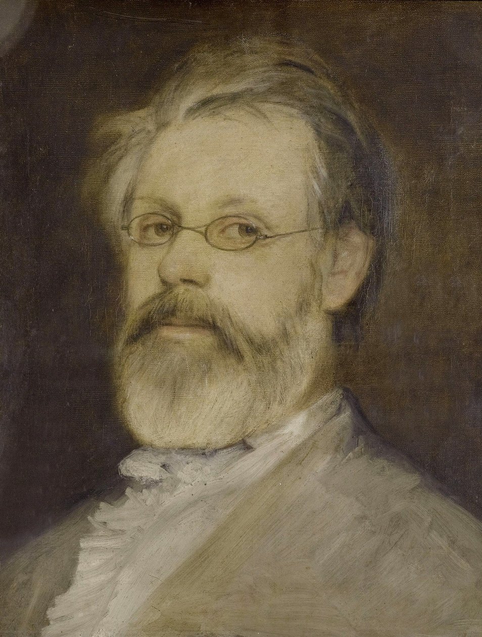 Bildnis Friedrich Weber  av Arnold Böcklin