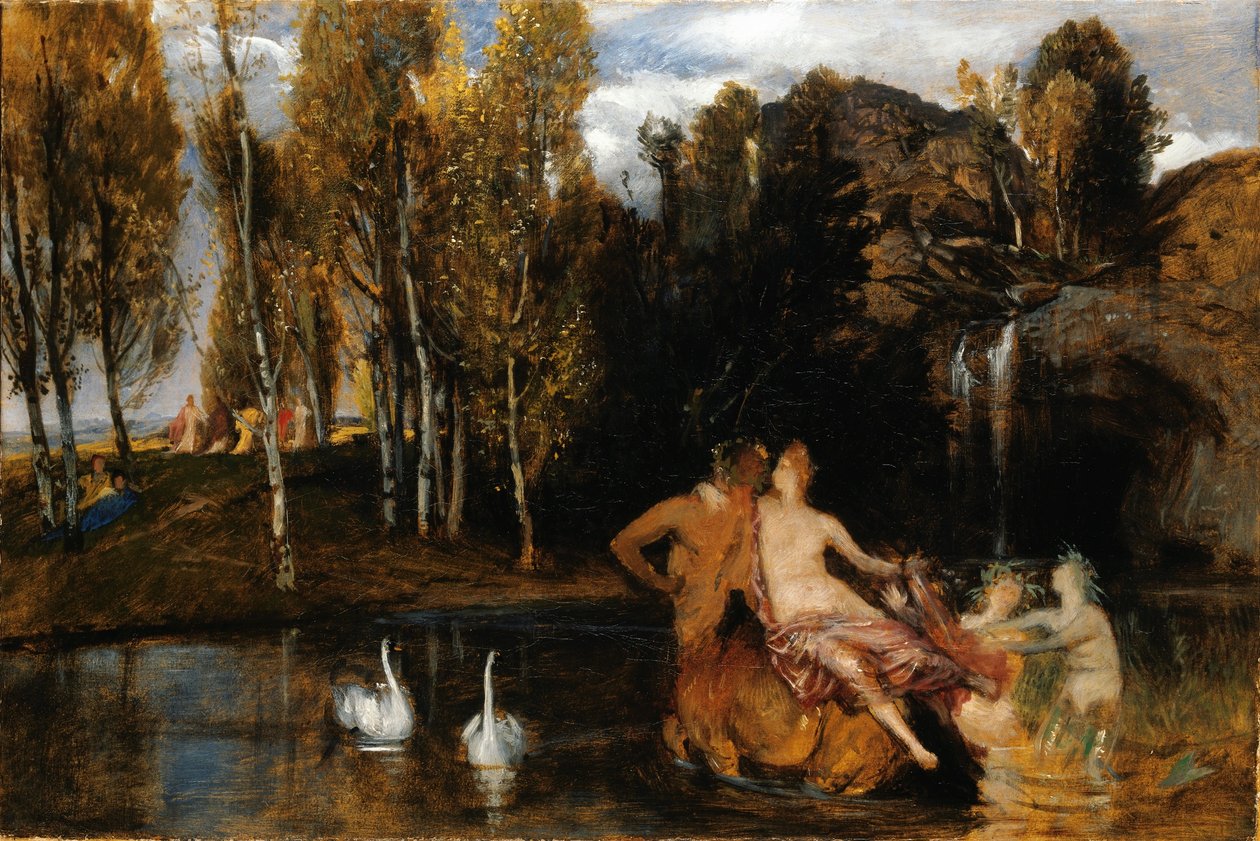 Die Gefilde der Seligen av Arnold Böcklin