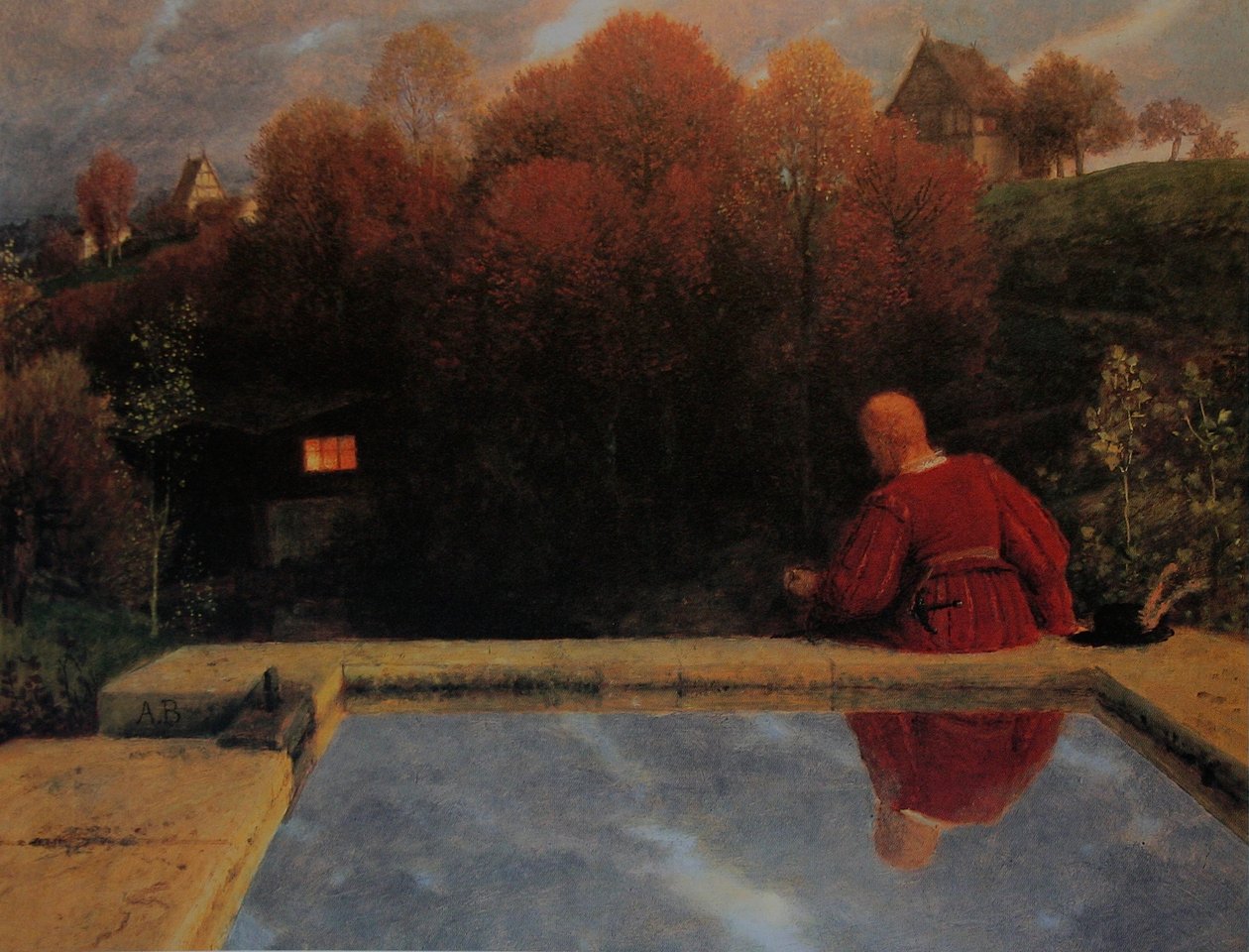 Die Heimkehr  av Arnold Böcklin