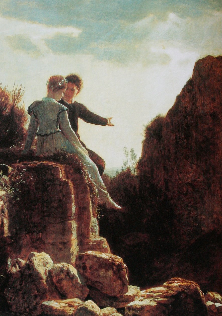 Hochzeitsreise av Arnold Böcklin