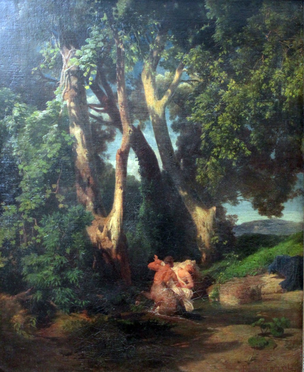 Kentaur och nymf av Arnold Böcklin