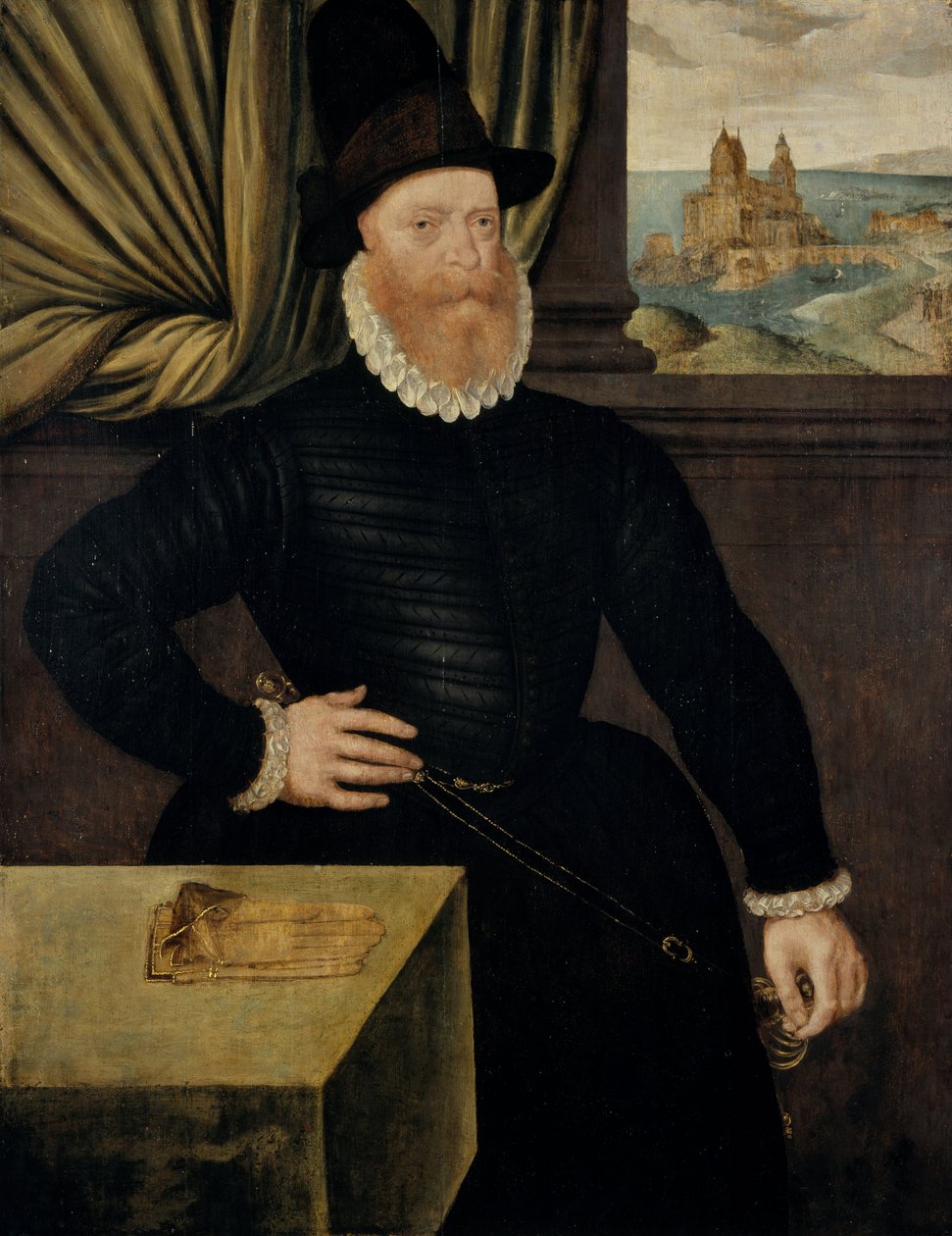 James Douglas, 4th Earl of Morton, cirka 1516 - 1581. Regent of Scotland av Arnold Bronckorst