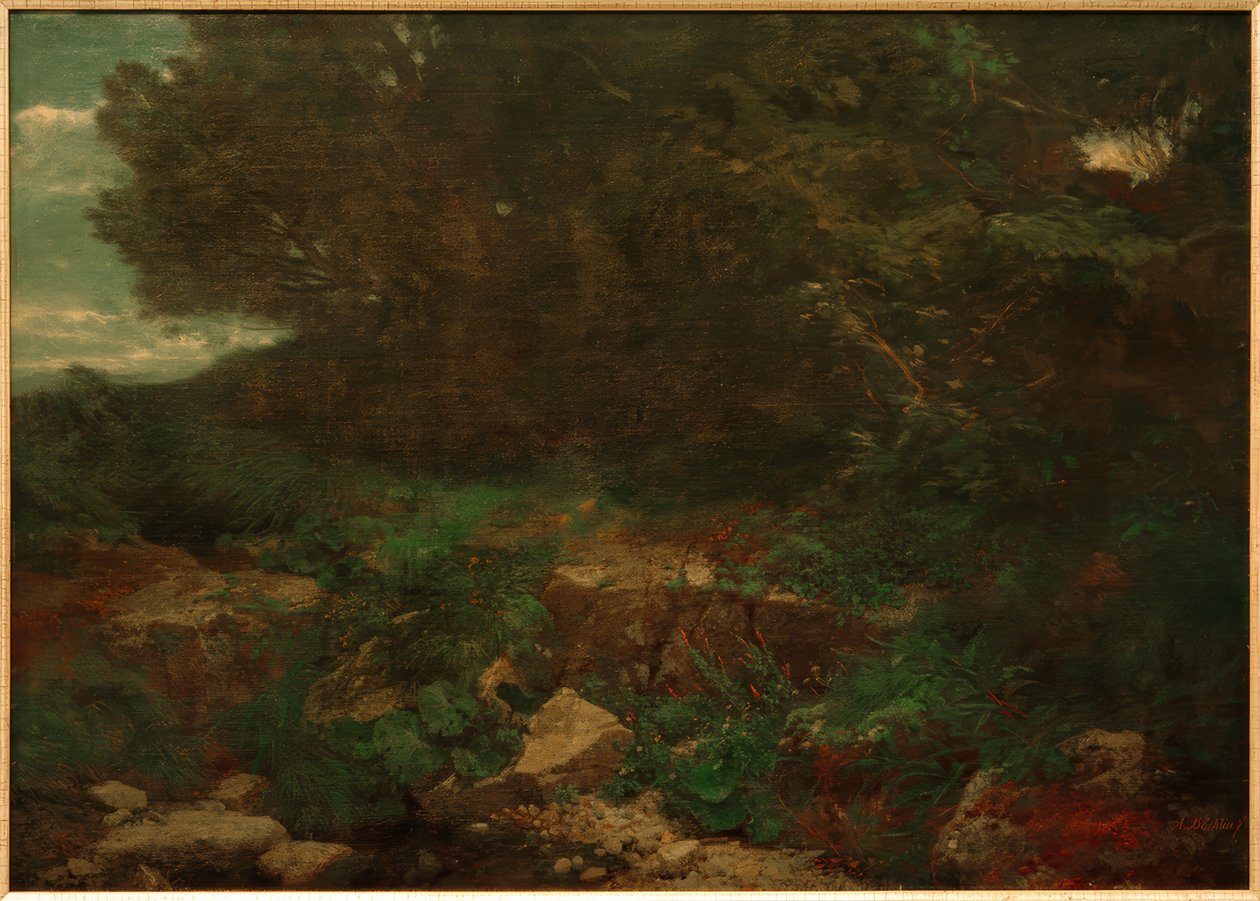 I kanten av skogen av Arnold Böcklin